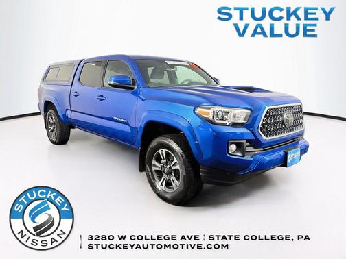 Blazing Blue Pearl 2018 Toyota Tacoma TRD Sport