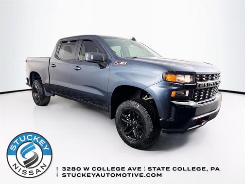 Shadow Gray Metallic 2022 Chevrolet Silverado 1500 Limited Custom Trail Boss