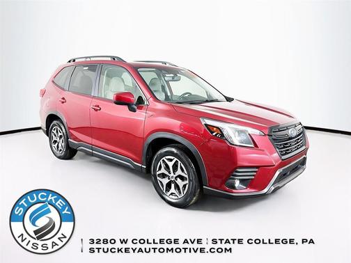Crimson Red Pearl 2024 Subaru Forester Premium