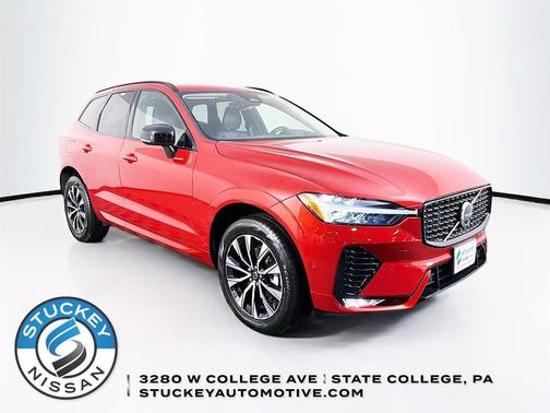 Fusion Red Metallic 2024 Volvo XC60 B5 Plus Dark Theme