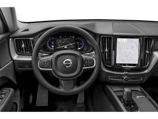 Fusion Red Metallic 2024 Volvo XC60 B5 Plus Dark Theme