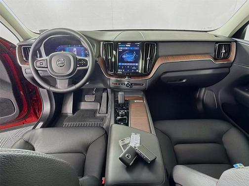 Fusion Red Metallic 2024 Volvo XC60 B5 Plus Dark Theme