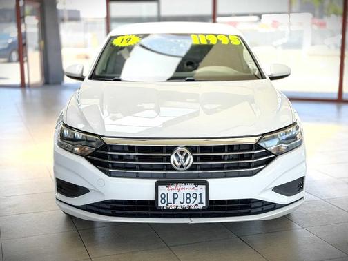 Pure White 2019 Volkswagen Jetta 1.4T S
