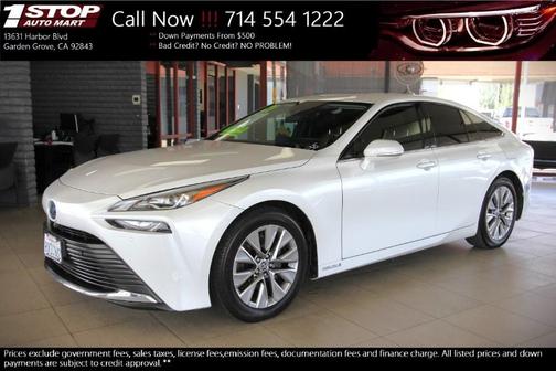 Oxygen White 2021 Toyota Mirai XLE