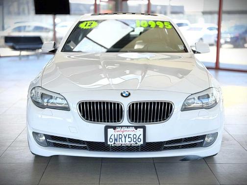 White 2012 BMW 535 i
