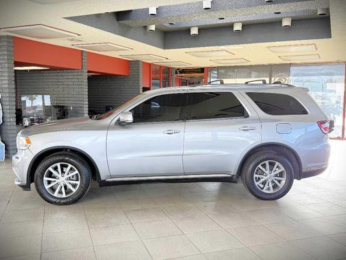 Silver 2015 Dodge Durango Limited