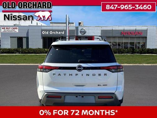 Everest White Pearl Tricoat 2026 Nissan Pathfinder SL