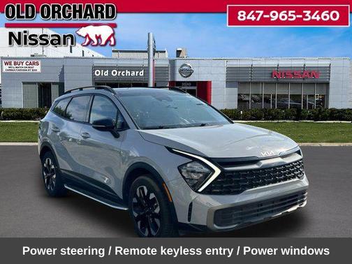 Wolf Gray 2023 Kia Sportage X-Line