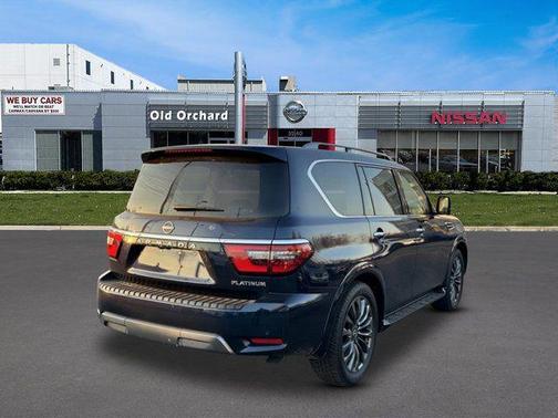 Hermosa Blue Pearl 2024 Nissan Armada Platinum 4WD