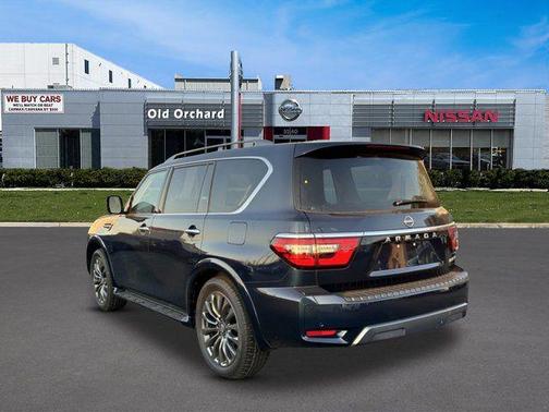 Hermosa Blue Pearl 2024 Nissan Armada Platinum 4WD