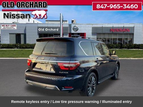 Hermosa Blue Pearl 2024 Nissan Armada Platinum 4WD