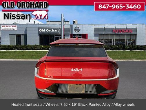 Runway Red 2022 Kia EV6 Wind