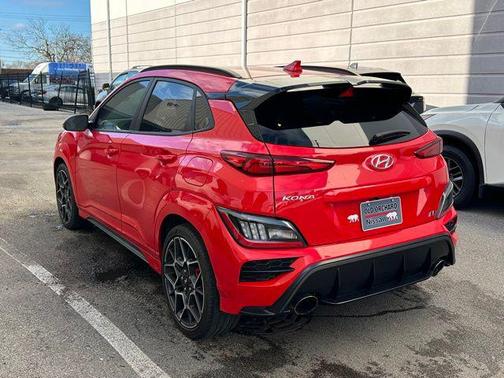 Racing Red 2023 Hyundai Kona N Base