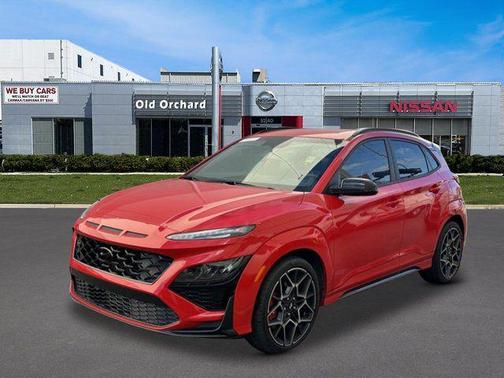Racing Red 2023 Hyundai Kona N Base