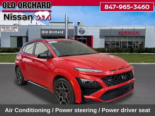 Racing Red 2023 Hyundai Kona N Base