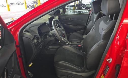 Racing Red 2023 Hyundai Kona N Base