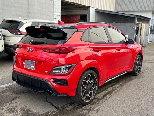 Racing Red 2023 Hyundai Kona N Base