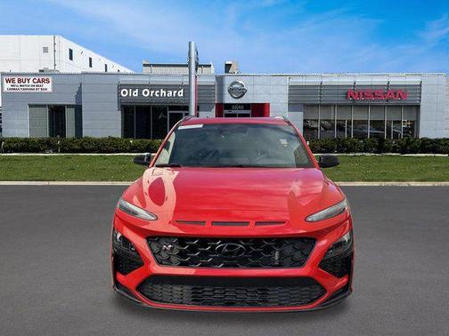Racing Red 2023 Hyundai Kona N Base