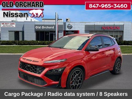 Racing Red 2023 Hyundai Kona N Base