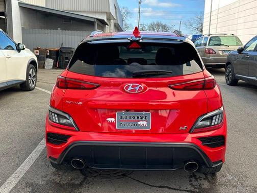 Racing Red 2023 Hyundai Kona N Base