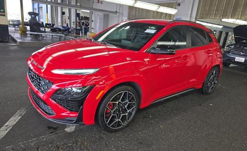 Racing Red 2023 Hyundai Kona N Base