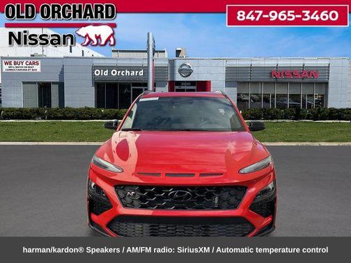 Racing Red 2023 Hyundai Kona N Base