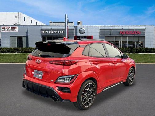 Racing Red 2023 Hyundai Kona N Base