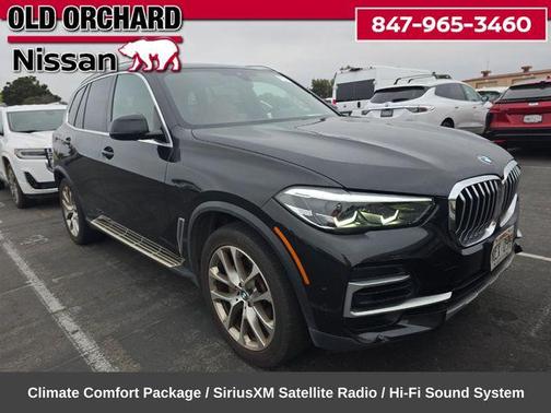 Black Sapphire Metallic 2023 BMW X5 xDrive40i