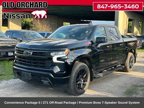 Black 2024 Chevrolet Silverado 1500 RST
