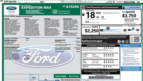 2021 Ford Expedition Max Limited