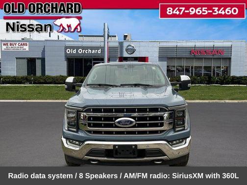 Gray 2023 Ford F-150 Lariat