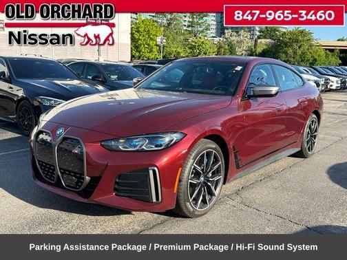 Aventurin Red Metallic 2023 BMW i4 Gran Coupe M50