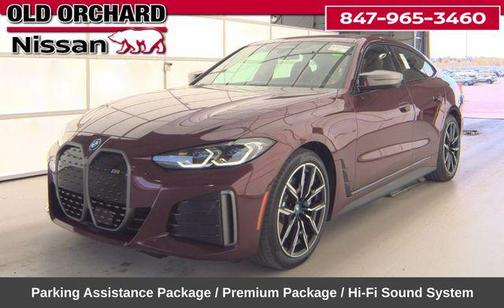 Aventurin Red Metallic 2023 BMW i4 Gran Coupe M50