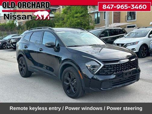 Ebony Black 2025 Kia Sportage X-Line