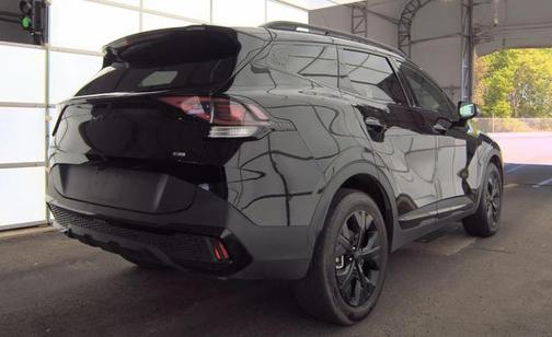Ebony Black 2025 Kia Sportage X-Line