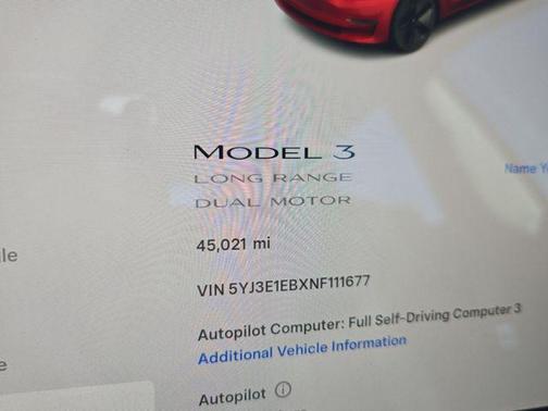 2022 Tesla Model 3 Long Range