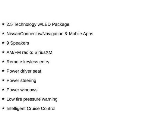 2016 Nissan Altima 2.5 SL
