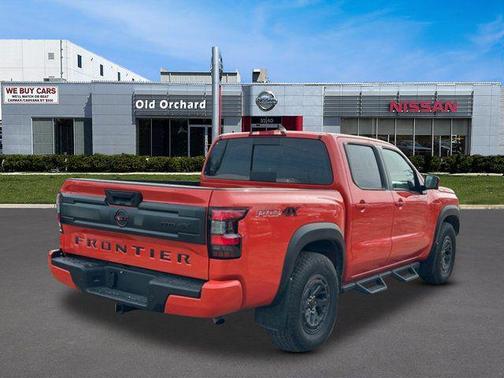 Afterburn Orange 2025 Nissan Frontier PRO-4X