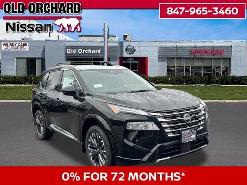 Super Black 2026 Nissan Rogue Platinum