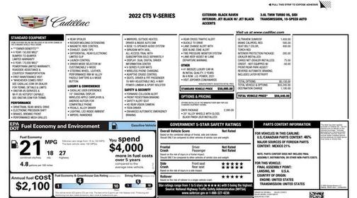 2022 Cadillac CT5-V V-Series