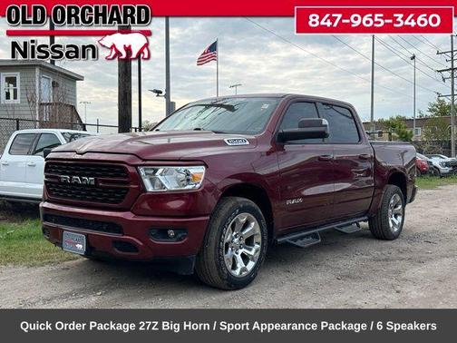 Delmonico Red Pearlcoat 2023 RAM 1500 Big Horn/Lone Star