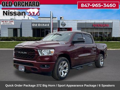 Delmonico Red Pearlcoat 2023 RAM 1500 Big Horn/Lone Star