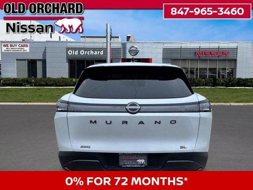 Everest White Pearl Tricoat 2026 Nissan Murano SL