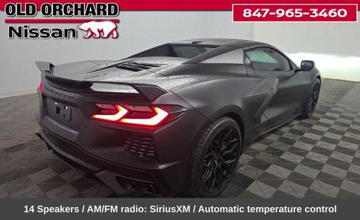 Black 2024 Chevrolet Corvette Stingray w/3LT