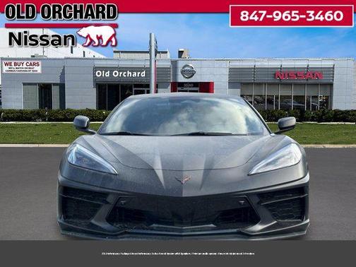 Black 2024 Chevrolet Corvette Stingray w/3LT