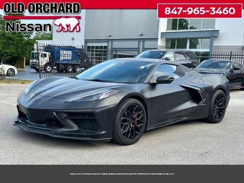 Black 2024 Chevrolet Corvette Stingray w/3LT