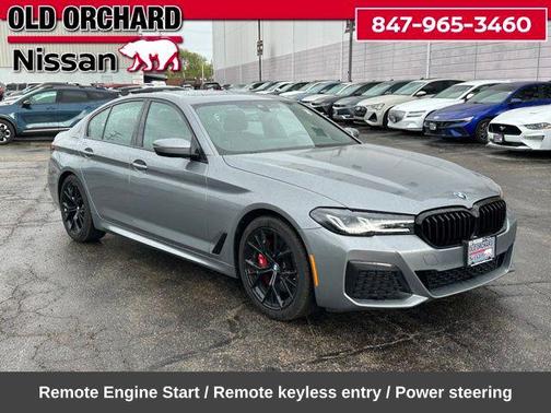 Skyscraper Gray Metallic 2023 BMW 530 i xDrive