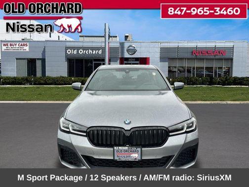 Skyscraper Gray Metallic 2023 BMW 530 i xDrive