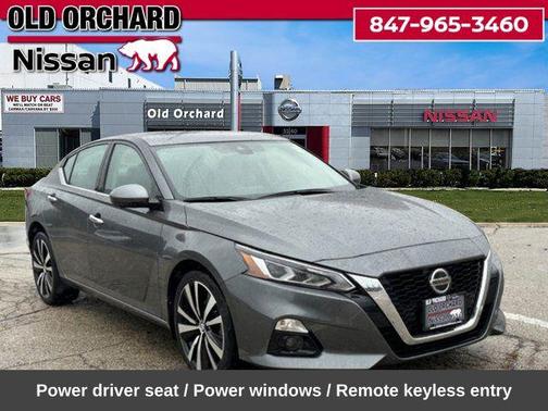 Gray 2021 Nissan Altima Platinum Intelligent AWD