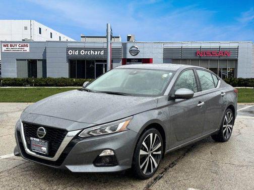 Gray 2021 Nissan Altima Platinum Intelligent AWD